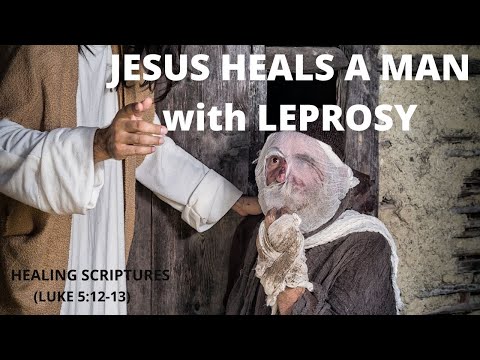 #034 –GOD’s healing WORDS (Luke 5:12-13) With soothing background music to relax your mind and soul