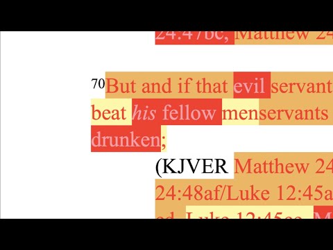 593. Unfaithful, Abusive, Drunken Stewards Will Be Caught Unaware. Matthew 24:48-50, Luke 12:45-46