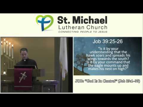 JOB: "God is in Control" (Job 39:1-30)