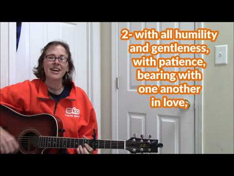 Ephesians 4:1-3 - ESV song