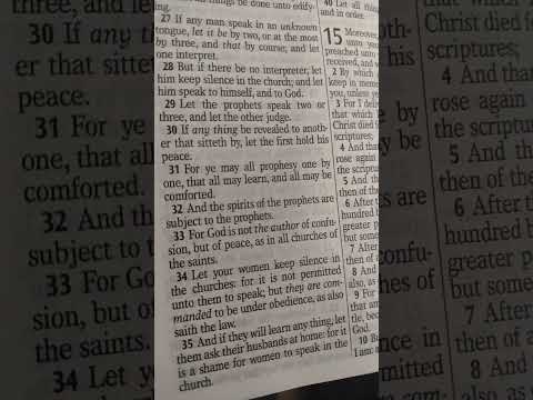 For #God is not the #author of #confusion 1 Corinthians 14:30-33