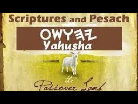 Passover Message 4: Mystery Of The Sacrifice Of YAH's Passover Exodus 12:27