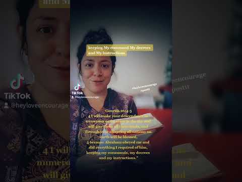 Genesis 26:4-5 How I allow the HolySpirit to apply Gods word to my Everyday life. Everyday Disciple