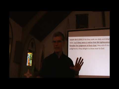 Bible Study Isaiah 57:9-58:18 Week 39