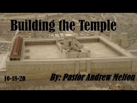 "Building The Temple" Ezra 4:1-5:2