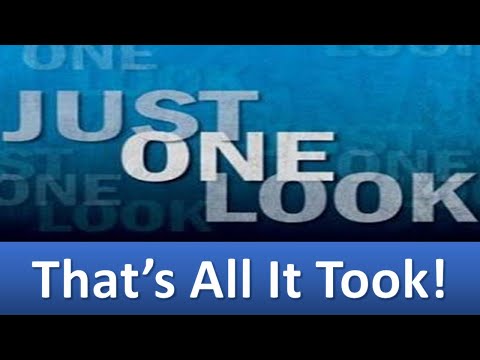 Pastor James E. Pate, Jr. ~ "Just One Look That's All It Took" ~ Genesis 19: 23 - 26