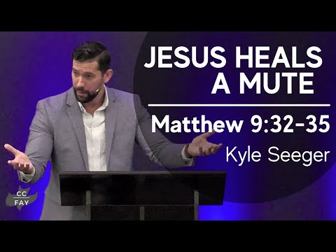 Matthew 9:32-35 • Jesus Heals a Mute • January 30, 2022
