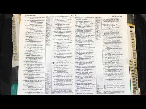 Holy Bible - Proverbs 30 : 1 - 33