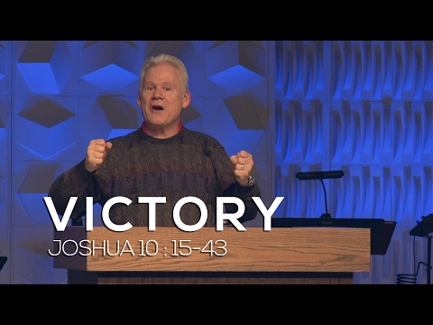 Joshua 10:15-43, Victory