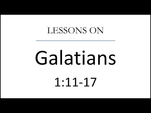Galatians 1:11-17 A great reversal