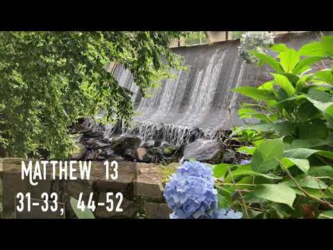 Rachel tells Matthew 13:31-33, 44-52