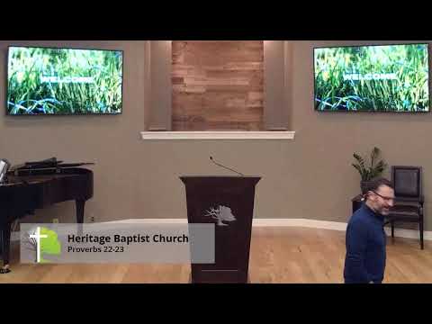 Survey of Proverbs (Proverbs 22:29-23:1-18)