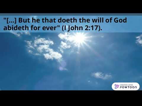 Bible Verse Of The Day - I John 2:17 - English (Inglês)