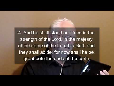 June 14 2020 Micah 5:4-5 KJV