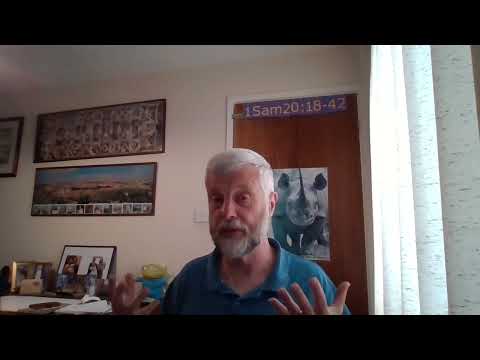 The Bible for today on 1 Samuel 20:18-42 David & Jonathan part 2