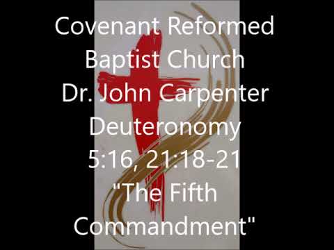 The Fifth Commandment, Deuteronomy 5:16, 21:18-21