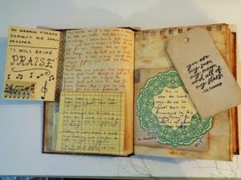 Bible junk journaling: 2 Chronicles 20:15