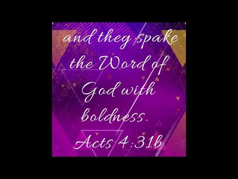 Acts 4:29-31 Song (KJV)