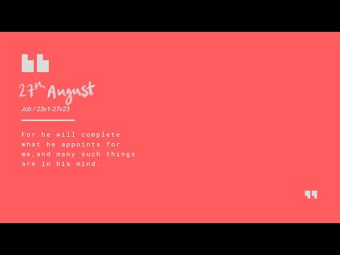Daily Devotion with Rich Spear // Job 23:1-27:23