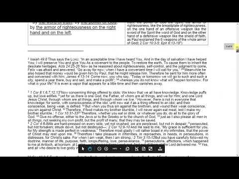 "No Offense In Anything"   2 Corinthians 6:1-18