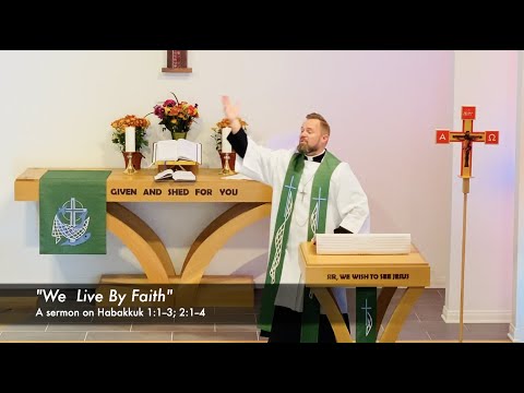 Last Sunday of the Church Year  |  Habakkuk 1:1-3; 2:1-4