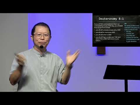 How God Expects His People to Live (Deut 8:1-6)