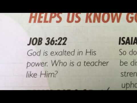 T&T Grace in Action 2.2 Gold Job 36:22 NIV