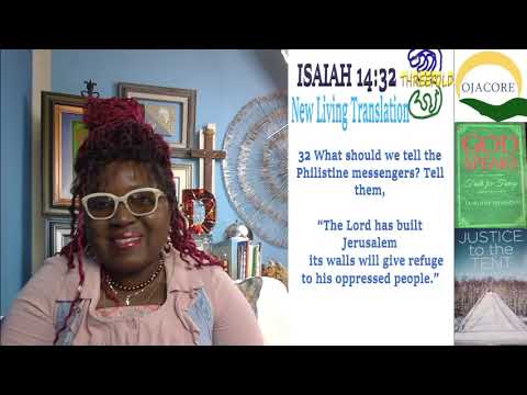 3FOLD Isaiah 14:32(NLT)
