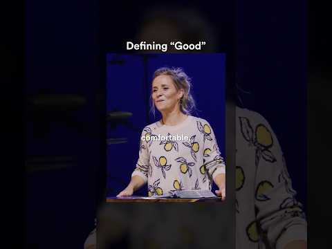 Defining “good”. #sermonrecap