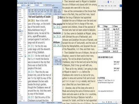 2 Kings 24 :8-25:11