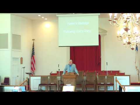 2021 May 16 - "Following God's Ways" (Psalms 81:10-16)