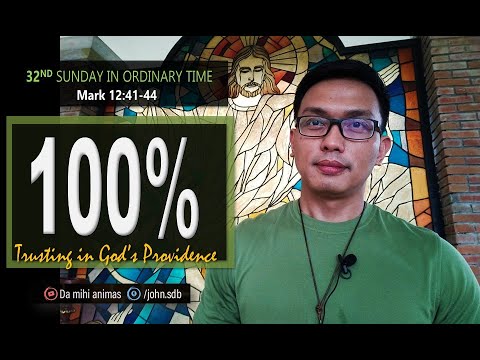 32nd Sunday in Ordinary Time / Mark 12:38-44