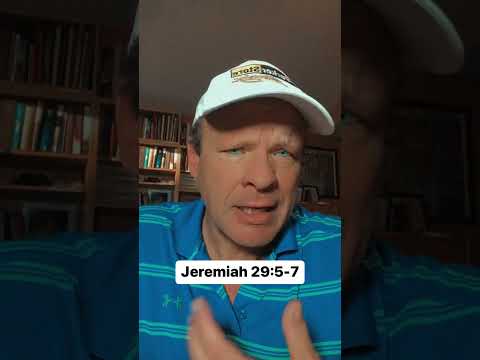 Is the world around you hostile to your values? The Bible shows us a way forward. Jeremiah 29:5-7