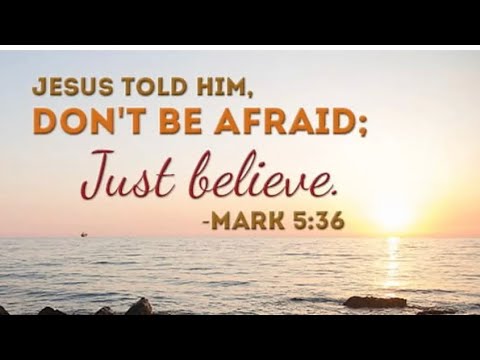 Mark 5:36 The Voice of the Lord  September 5, 2022 by Pastor Teck Uy