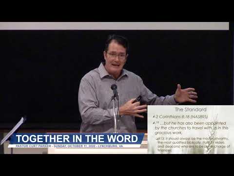 October 11th, 2020 - The New Testament Standard for Giving - 2 Corinthians 8:1 - 9:15