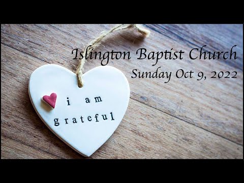 Sermon Isaiah 1 to 10 Sunday Oct 9, 2022 IBC