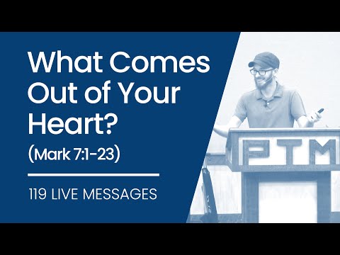 What Comes Out of Your Heart (Mark 7:1-23) | Yeshua on food, ritual purity and matters of the heart