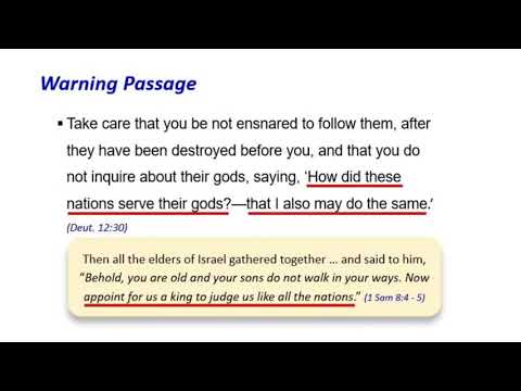 Deuteronomy 12:29 - 13:18