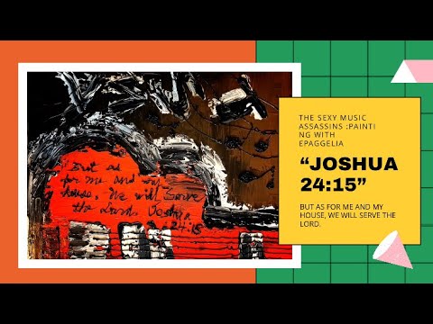 “JOSHUA 24:15” AS FOR ME AND MY HOUSE, WE WILL SERVE THE LORD #JACKSONSARTS #MICHAELS #AD #TSMA
