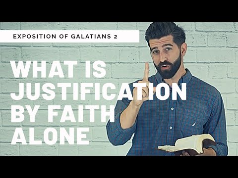 Justification by Faith Alone (Galatians 2:16)