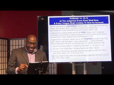 Following Christ To Fulfill Faithful, Friendly Fellowship, Part 2 Rom 14:10 23,