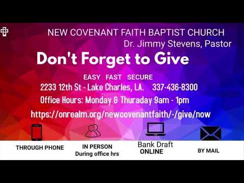 2022.02.23 N.C.F.B.C. Pastor Jimmy R. Stevens Psalm 34:15-19 - "Adversity is Your University"