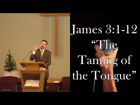 James 3:1-12 “The Taming of the Tongue”