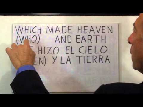 Psalm 121:2   http://learnspanishthroughbible.blogspot.com