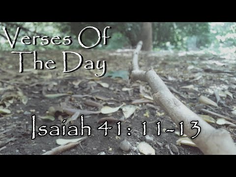 Verses of the day 29 May 2020 Isaiah 43: 11-13 Tagalog