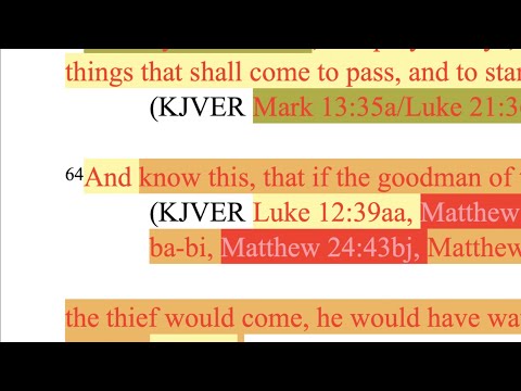591. The Son of Man Will Return As a Thief In the Night. Matthew 24:43-44, Luke 12:39-40