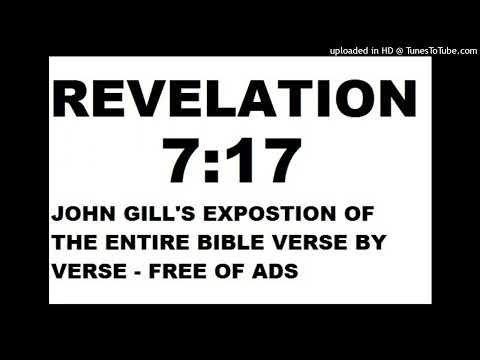 Revelation 7:17 by John Gill - Exposition of the Entire Bible Verse by Verse