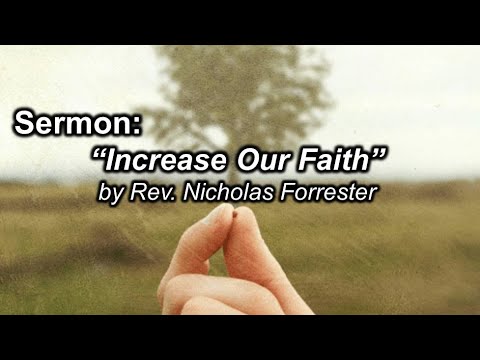 Increase Our Faith | Lamentations 1:1–6 & Luke 17:5–10