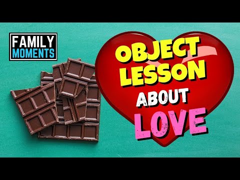 VALENTINE'S DAY OBJECT LESSON - Romans 5:8 - GOD'S LOVE