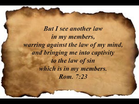 Romans 7:23